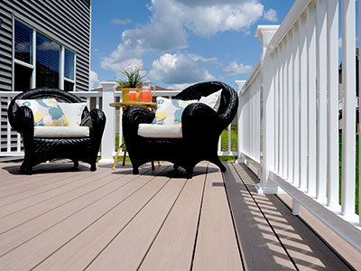 Vinyl Deck Railings