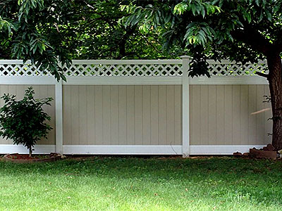 Towson custom vinyl fence installation