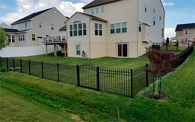 Aluminum Fence Installation Olney