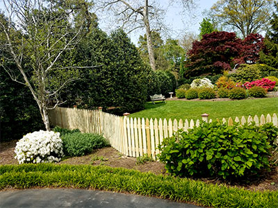 Cypress Vinyl Fence