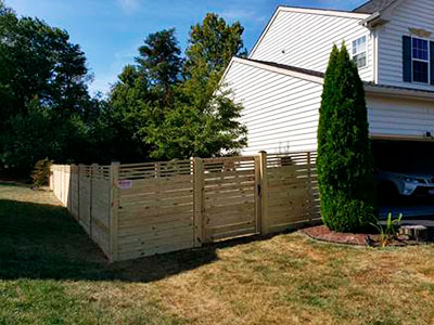 Pressure Treated Fence Laurel