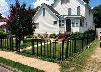 Aluminum fence Ellicott City