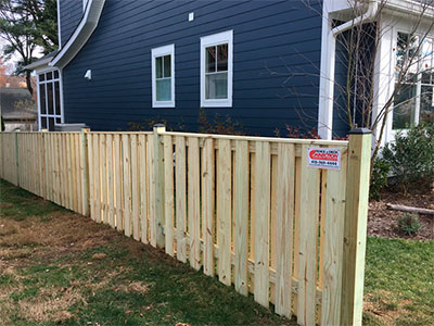 Wood Fence Company Towson